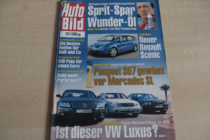 Deckblatt Auto Bild (11/2002)